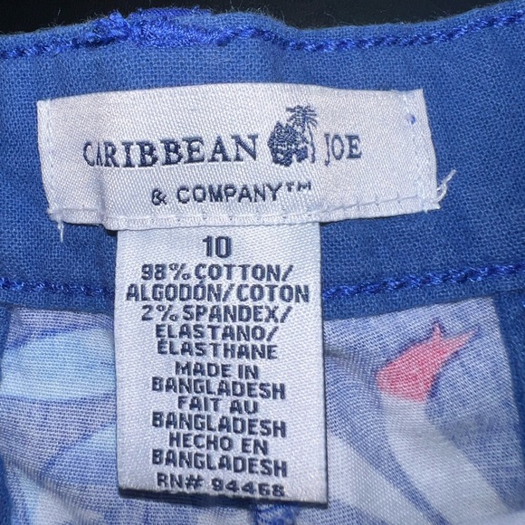 Caribbean Joe & company Women’s Tropical Classic Fit Shorts Size 10 EUC - Picture 4 of 9